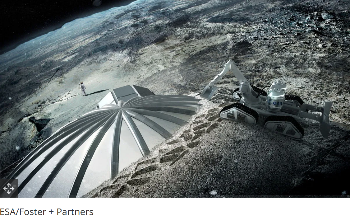 Lunar base as envisioned at Space.com. Source: https://www.space.com/21583-moon-base-lunar-colony-photos.html