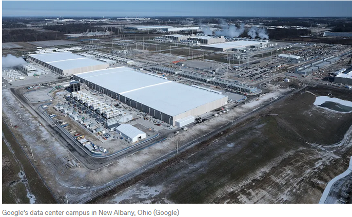 Google Data Center in New Albany, Ohio