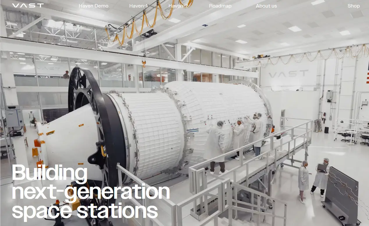 Haven-1, under construction. Source: https://www.vastspace.com/