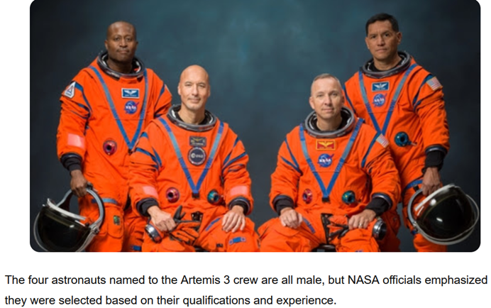 Artemis III Crew