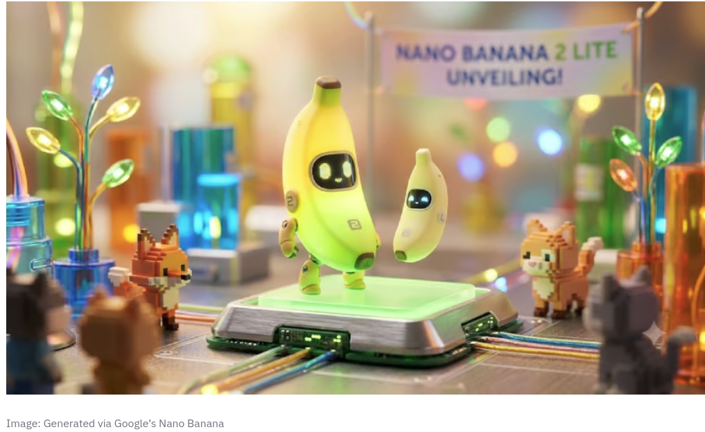 Google’s Nano Banana 2 Lite sounds like a joke hiding in a fruit bowl. But the idea behind it is serious: AI image generation is moving from flashy demos to everyday business workflows.