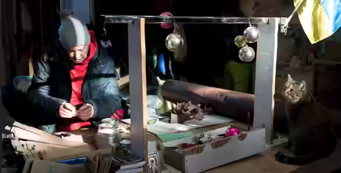 Distributed manufacturing of drones such as depicted here can prevent huge losses should Russia discover and attack a centralized manufacturing center. Source: https://war.ukraine.ua/imagebank/