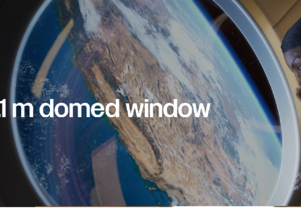 Haven-1, targeted to launch in 2027, is a state-of-the-art, human-centric space station, home to an innovation lab for both private astronauts and government missions. In one scene from Vast Space's website, a woman is looking out the large window of the Haven-1 space station, currently under construction. Source: https://www.vastspace.com/haven-1