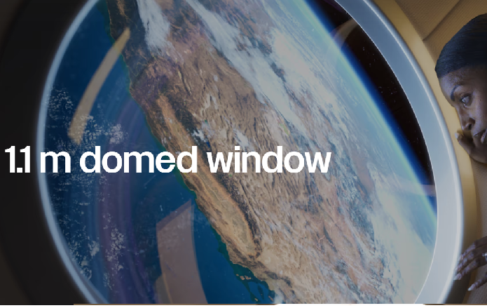 Haven-1, targeted to launch in 2027, is a state-of-the-art, human-centric space station, home to an innovation lab for both private astronauts and government missions. In one scene from Vast Space's website, a woman is looking out the large window of the Haven-1 space station, currently under construction. Source: https://www.vastspace.com/haven-1