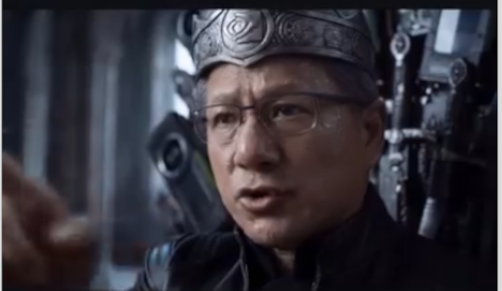 King Jensen on a throne of GPUs, fanning himself while the lords of OpenAI, xAI, and Anthropic line up to beg for compute. Jensen doesn’t even look up: Winter isn’t coming. The invoice is. Source: https://www.instagram.com/reels/DeMpikyJDSb/ Creator: Chatgptricks https://www.instagram.com/chatgptricks/reels/