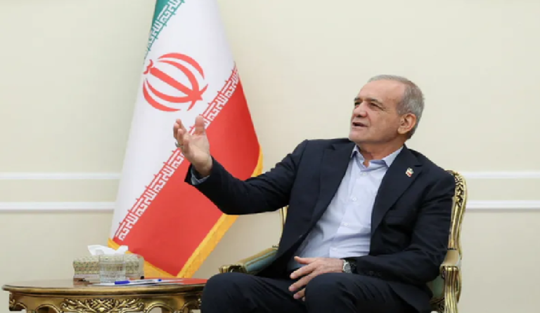 Iran's President, Masoud Pezeshkian "Peace, Not Surrender."