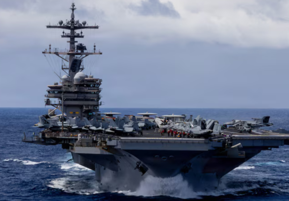 Image: Nimitz-class aircraft carrier USS George H.W. Bush (CVN 77) sails in the Indian Ocean in the U.S. Central Command area of responsibility, April 23, 2026. (U.S. Navy photo) Source: https://www.centcom.mil/MEDIA/IMAGERY/igphoto/2003919469/